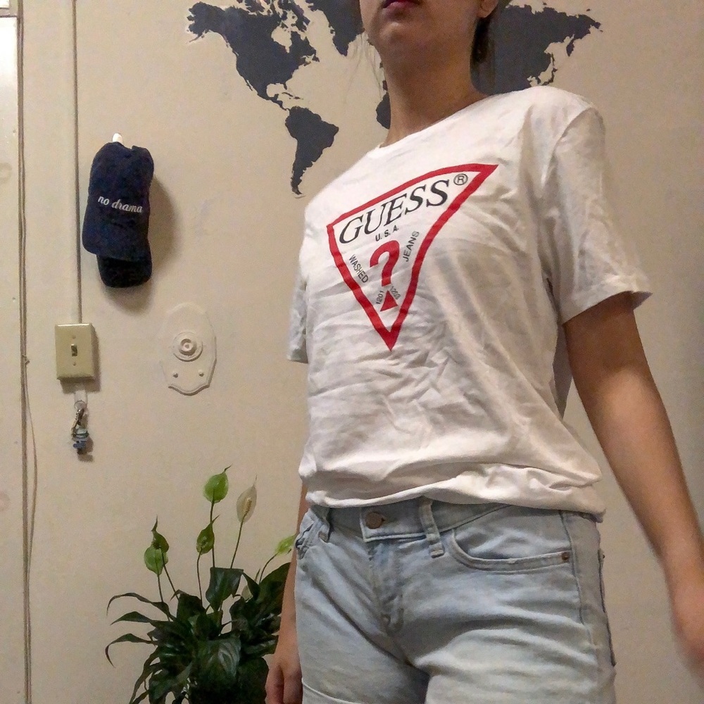 Guess logo tee